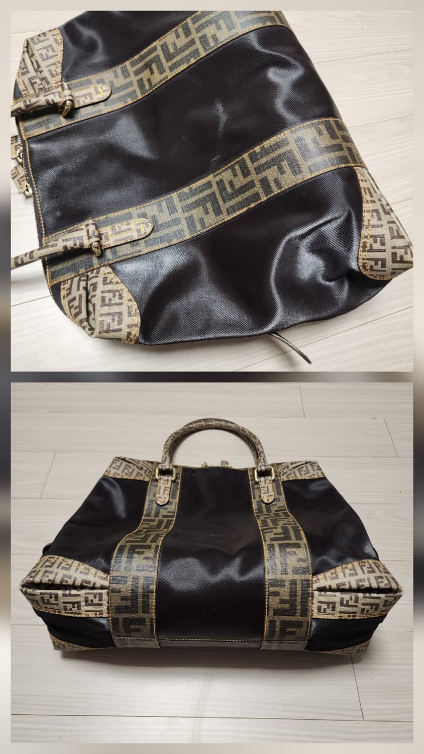 정품 펜디 쥬카 진브라운 토트백  상품이미지3