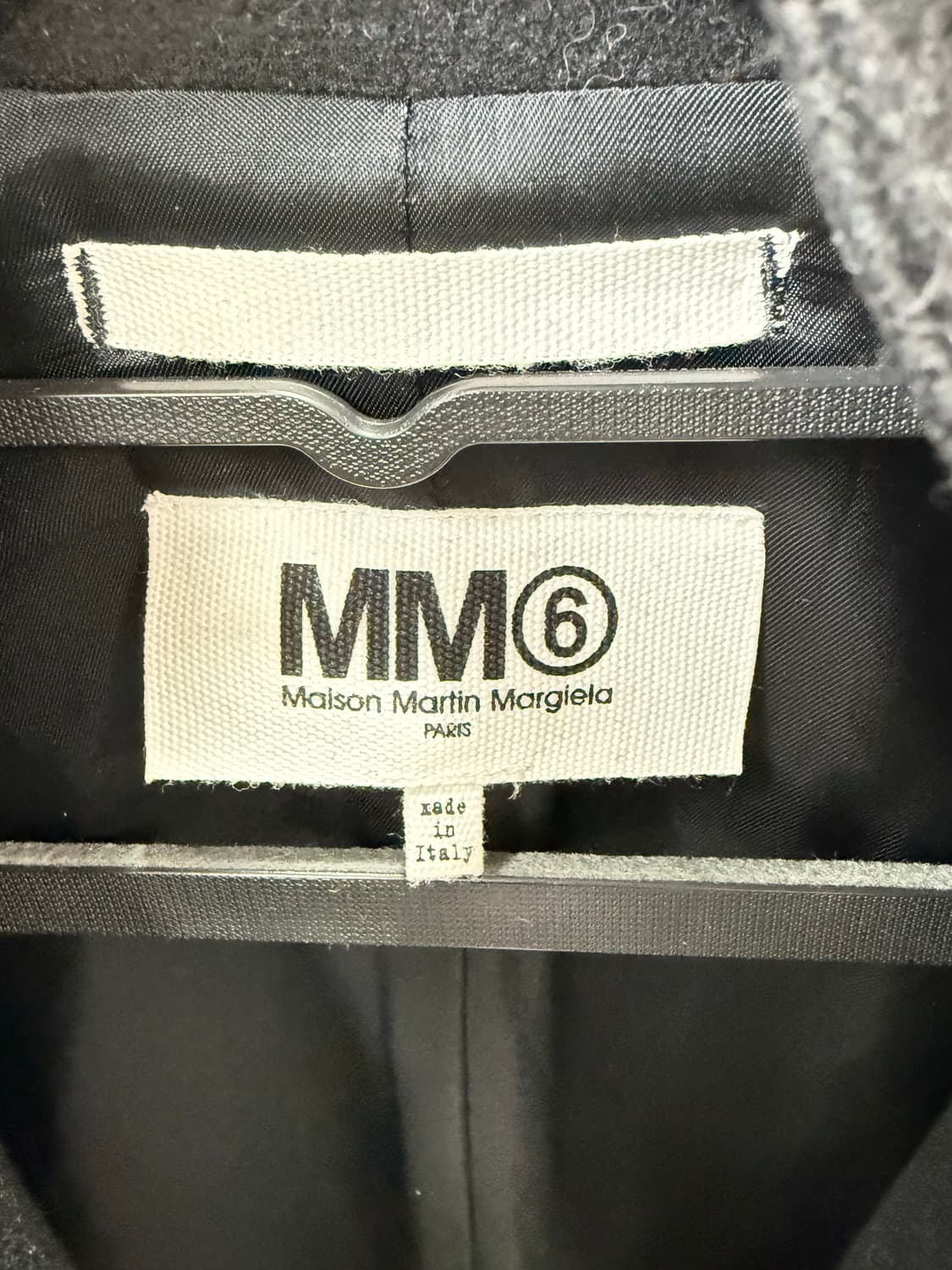 메종 마르지엘라 MM6 블랙 코트 S 상품이미지3