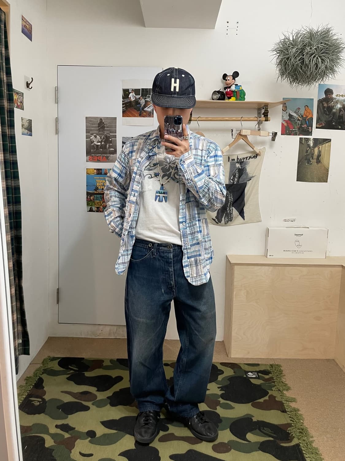 올드조 셀비지 데님 팬츠 상품이미지10