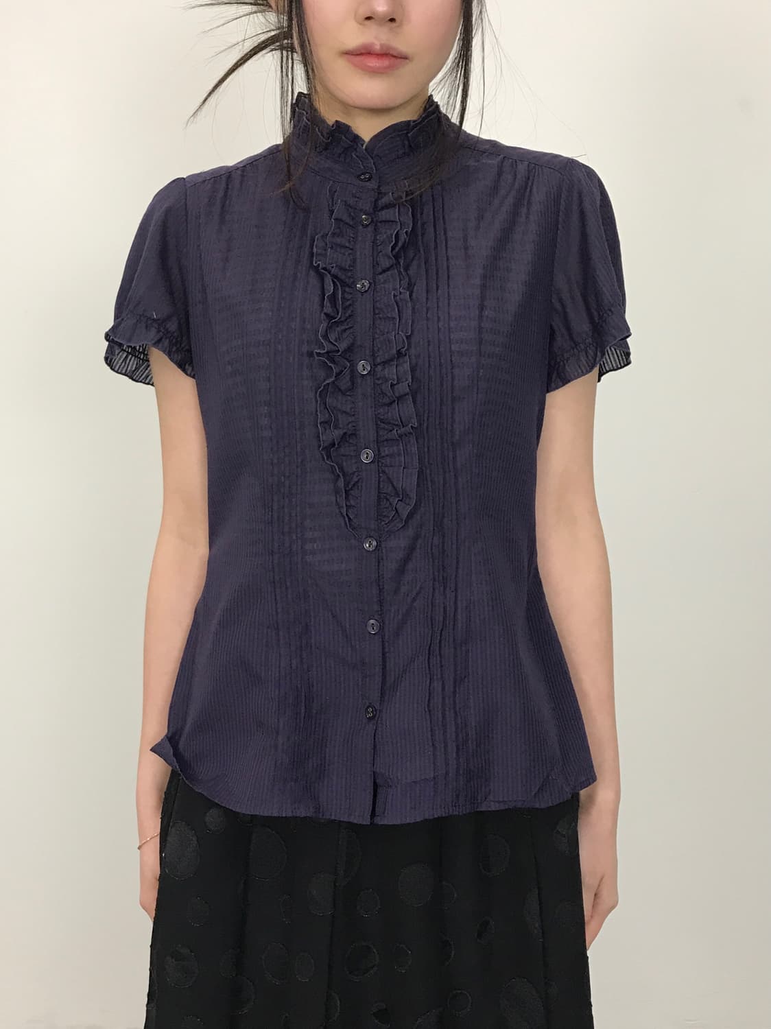 Bcbgmaxazria Purple Poly Blouses 상품이미지2