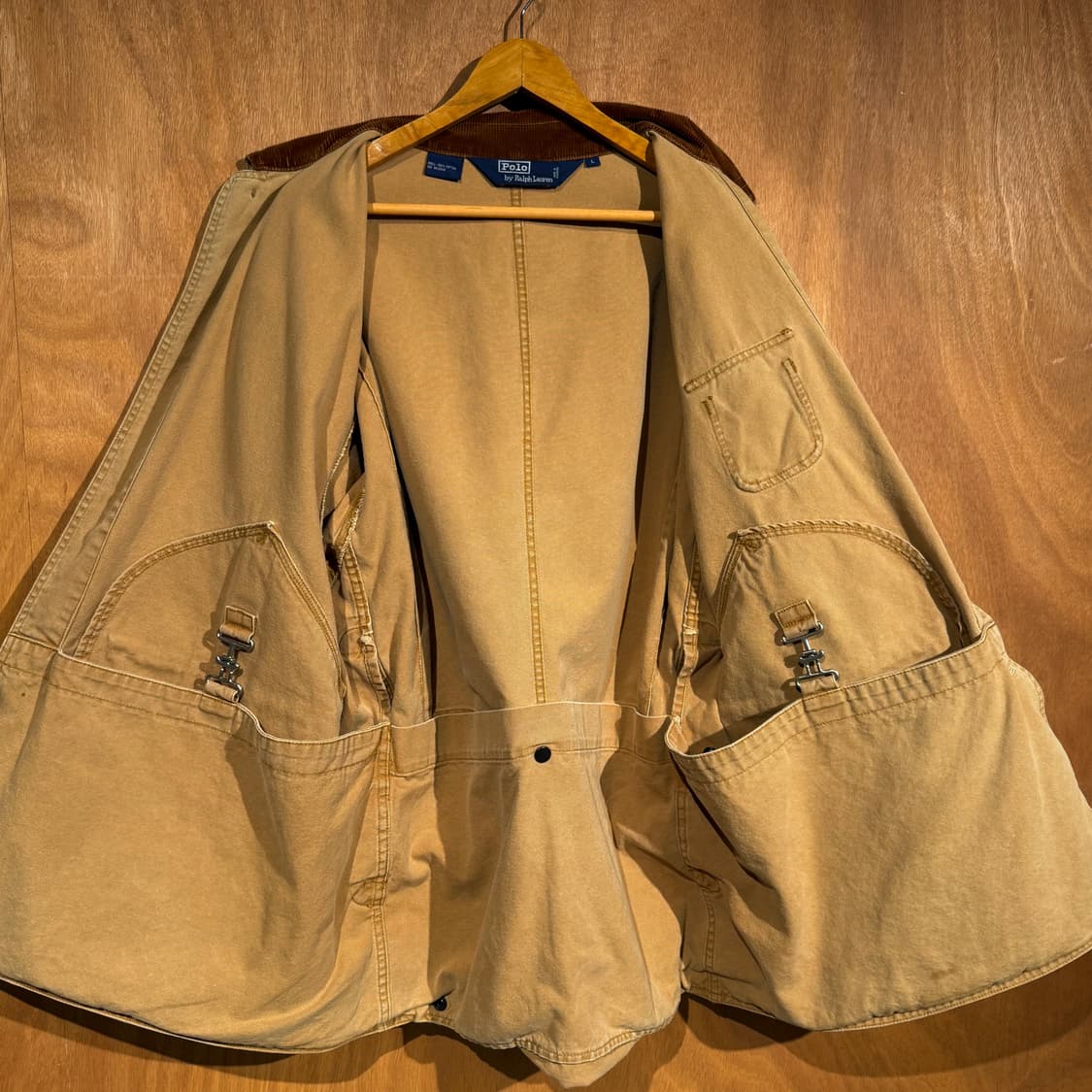 폴로랄프로렌 90s 모호크 덕캔버스 헌팅 자켓 L 105~110 상품이미지7