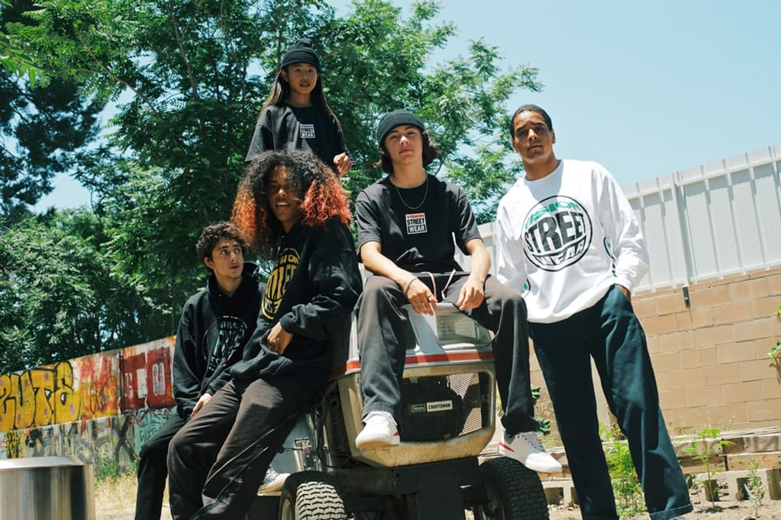 비전 스트리트웨어 울 레더 바시티 자켓 M 정품 상품이미지5