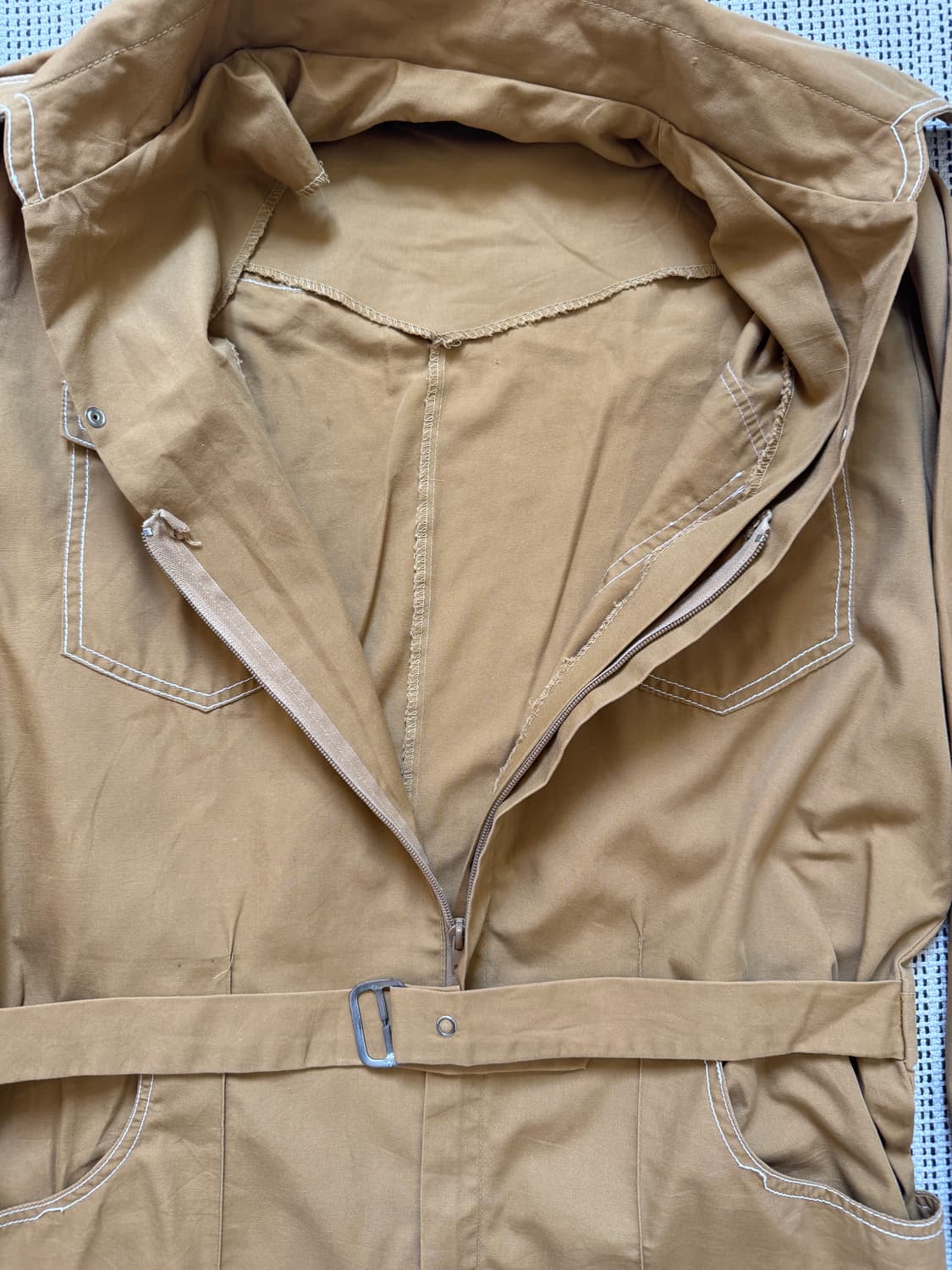 80s 빈티지 웨스턴 셔츠 오버롤 상품이미지4