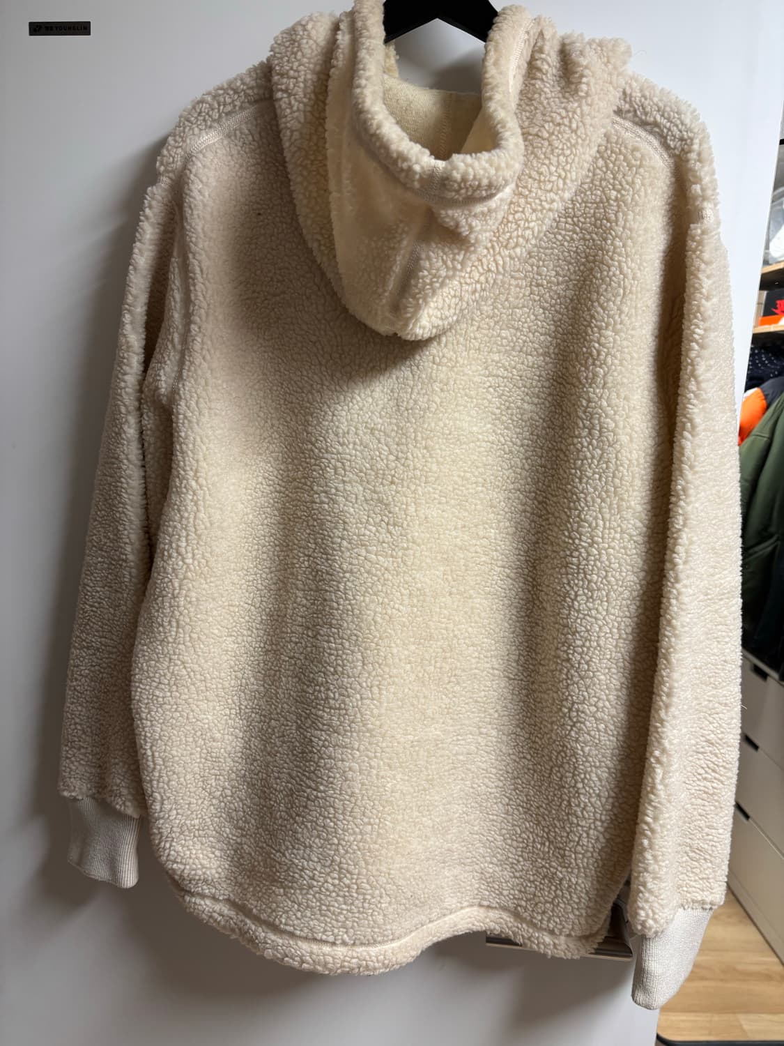 [L] 슈프림 쉐르파 플리스 풀오버 크림 상품이미지3