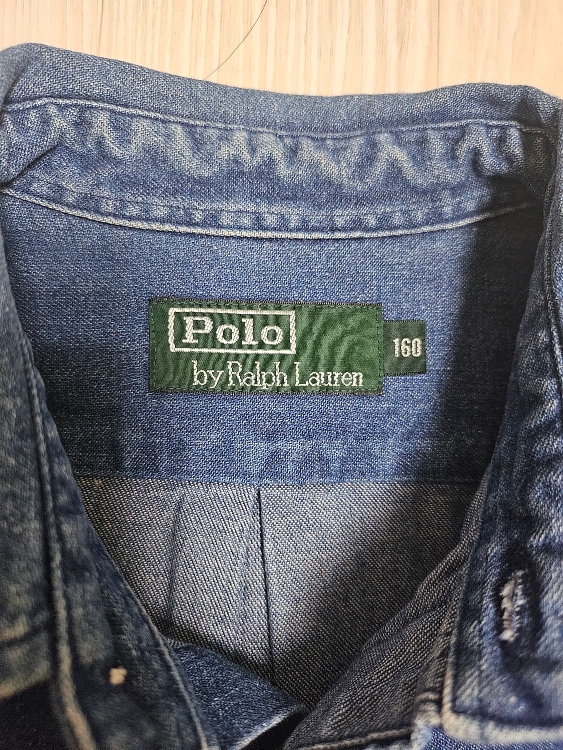 90s 폴로랄프로렌 데님 여성 셔츠 상품이미지3