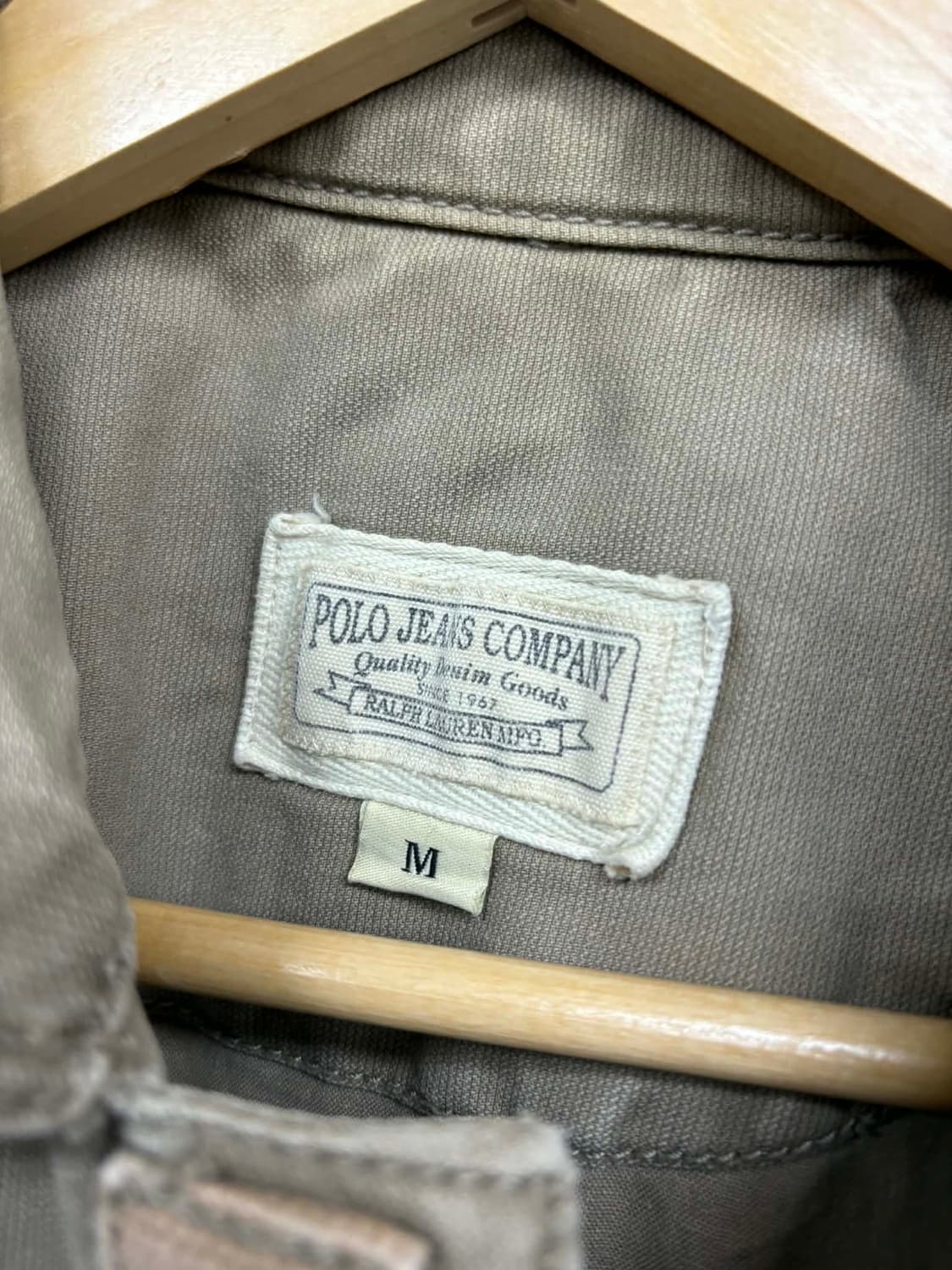 [M] 폴로 랄프로렌 진스 베이지 코튼 헌팅 필드 자켓 상품이미지3