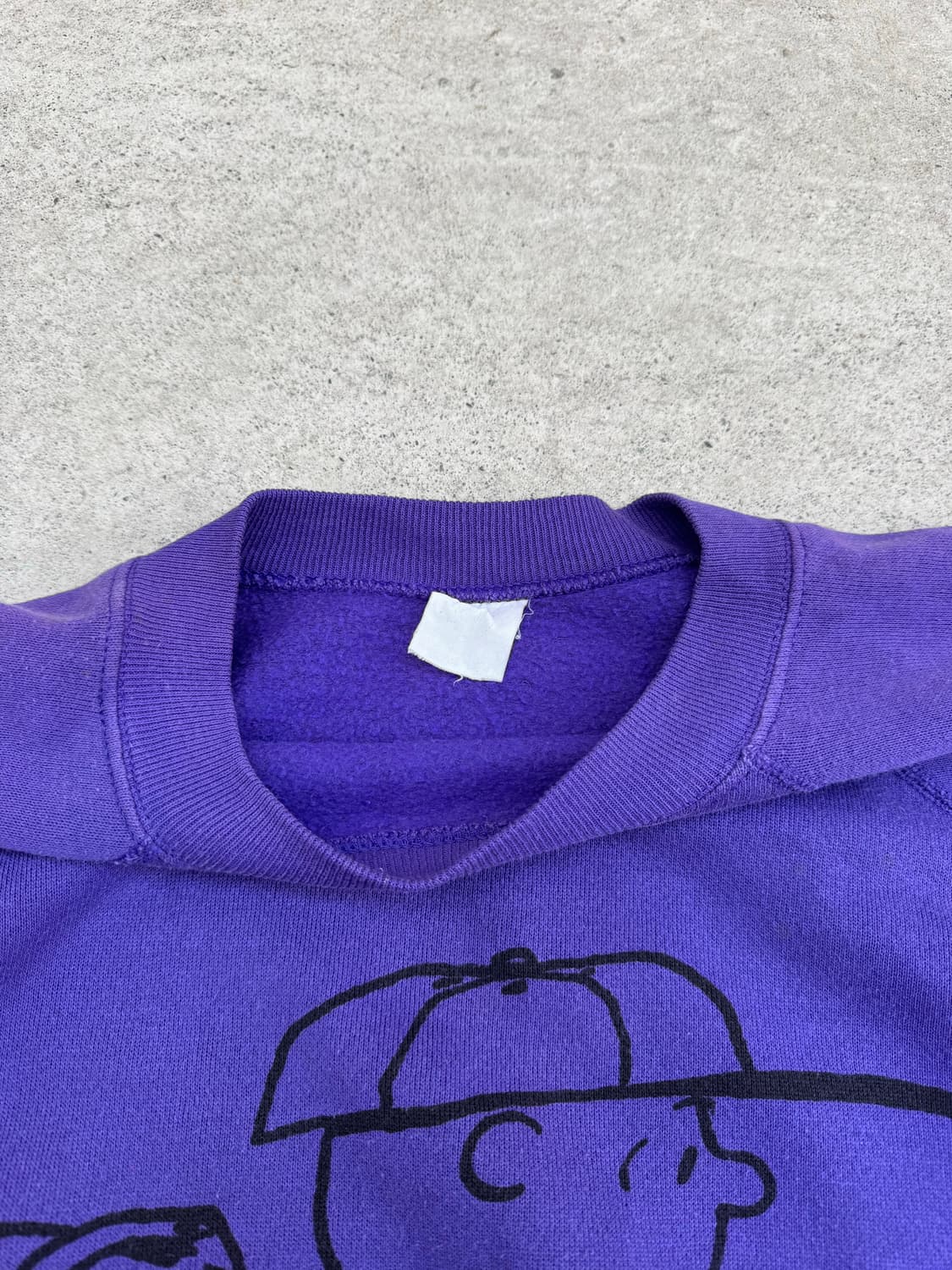 80s 스누피 찰리 브라운 크루넥 상품이미지3