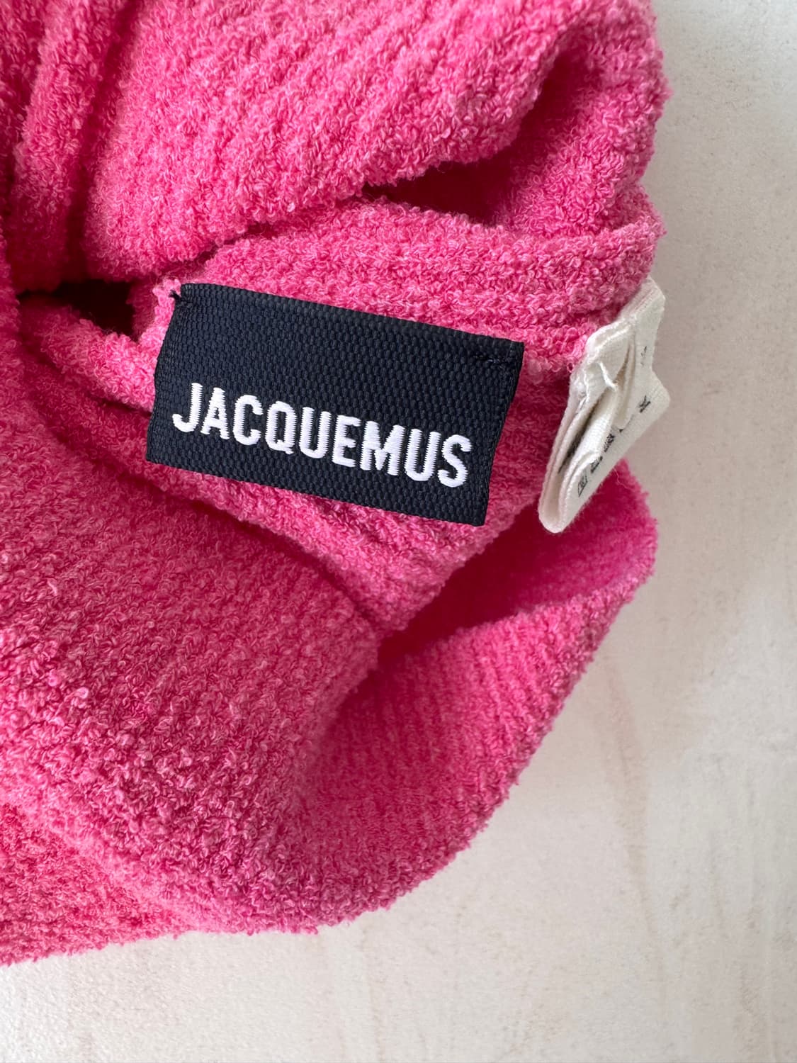 새상품 컨디션 Jacquemus 핑크 니트 탑 32(44사이즈) 상품이미지6