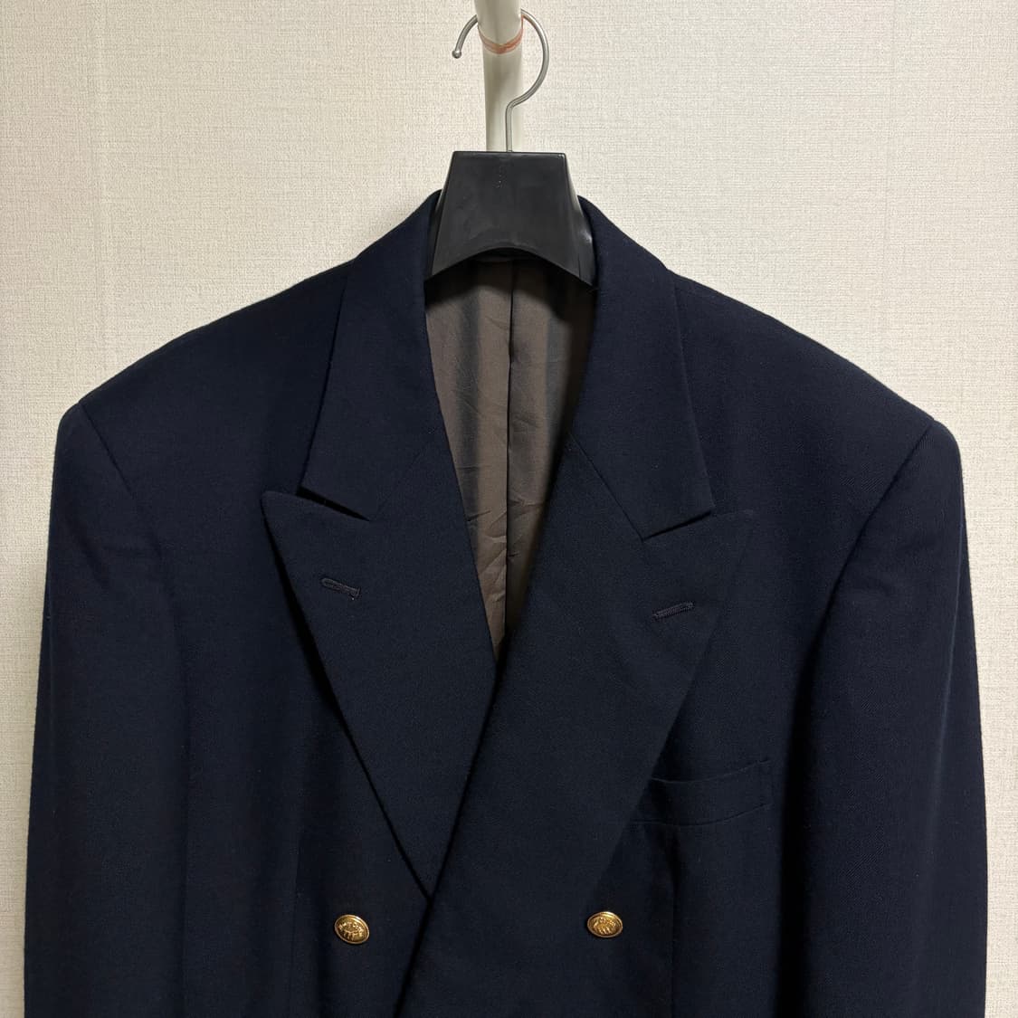 헨리코튼 더블브레스티드 울 금장블레이저 / 네이비, 50 상품이미지2