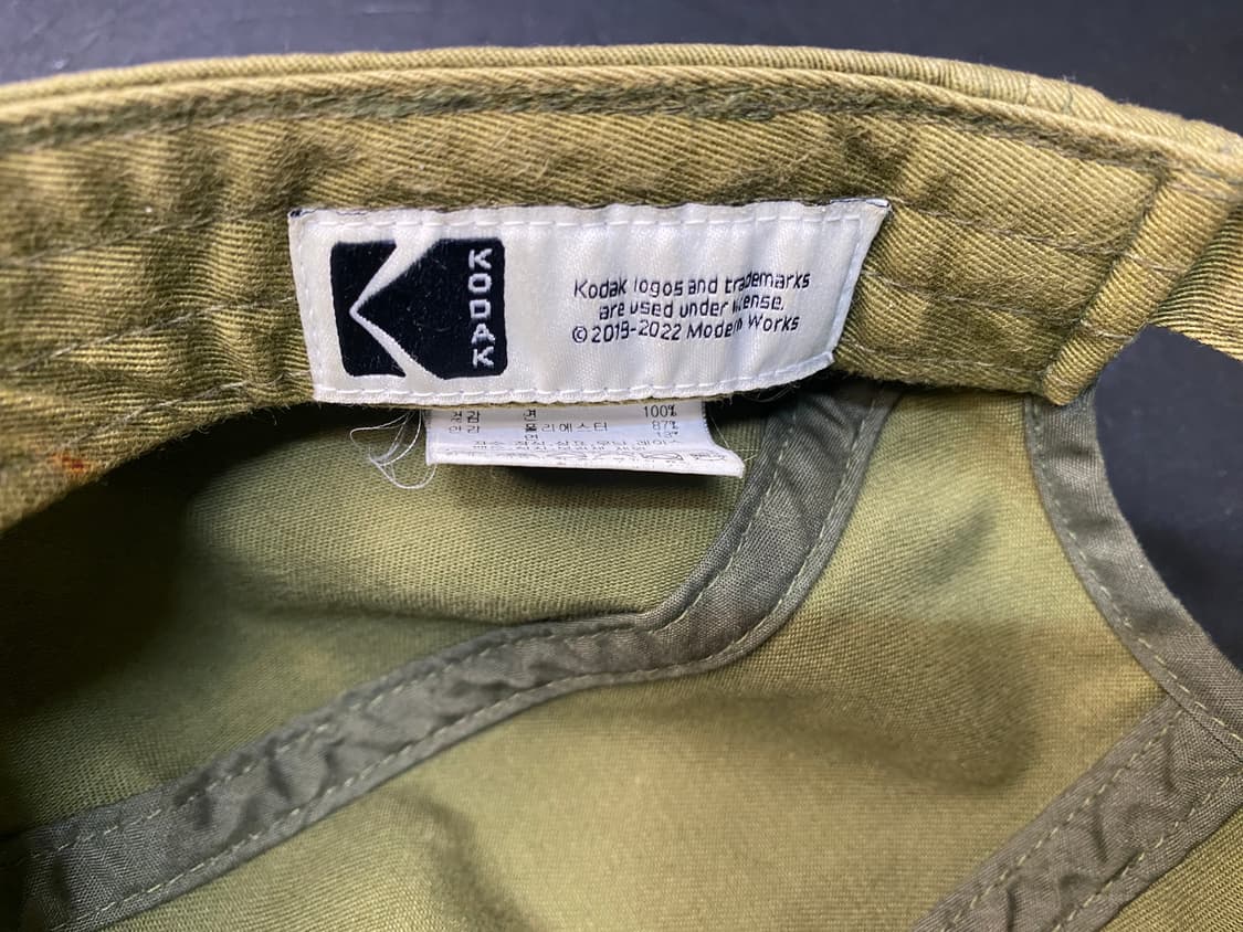 Kodak camp cap 캠프캡 상품이미지8
