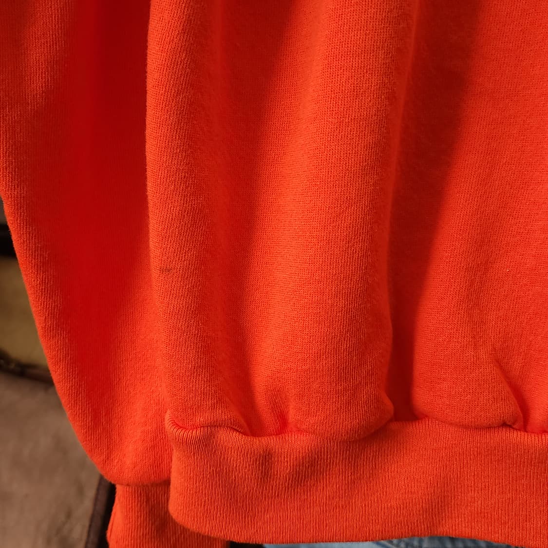 90s 져지스 빈티지 스웻셔츠 플레인 스웻셔츠 오렌지 xl 상품이미지9
