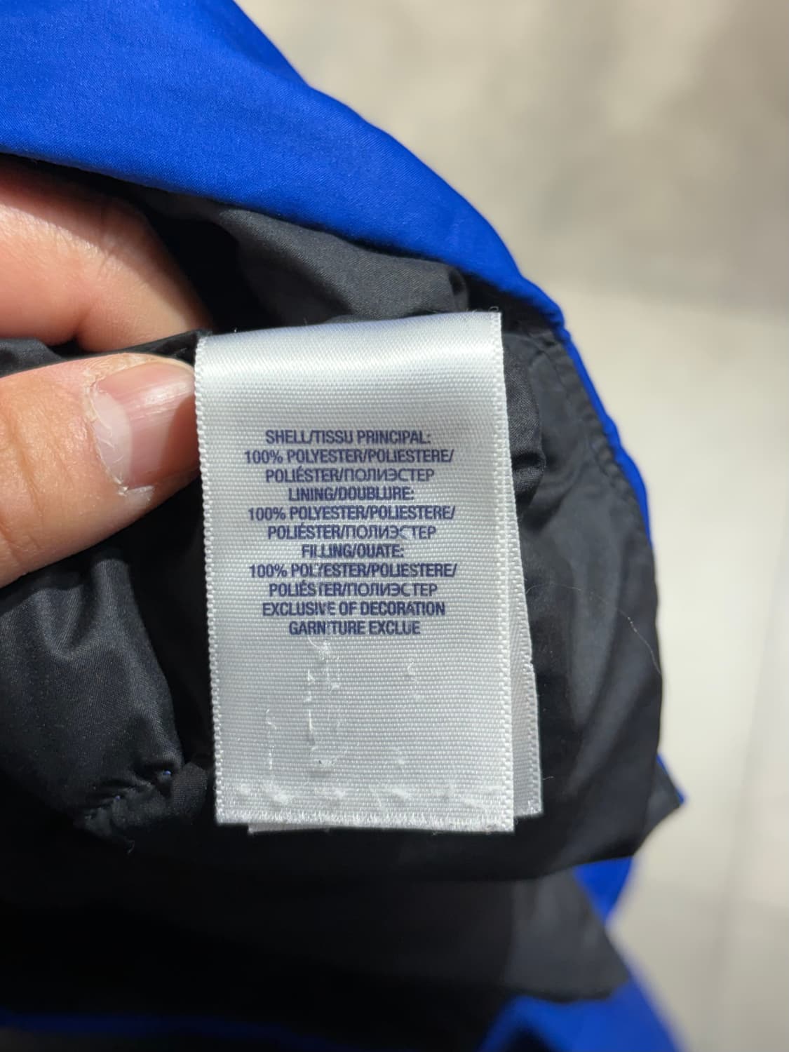 폴로 로고패치 패딩 자켓 상품이미지10