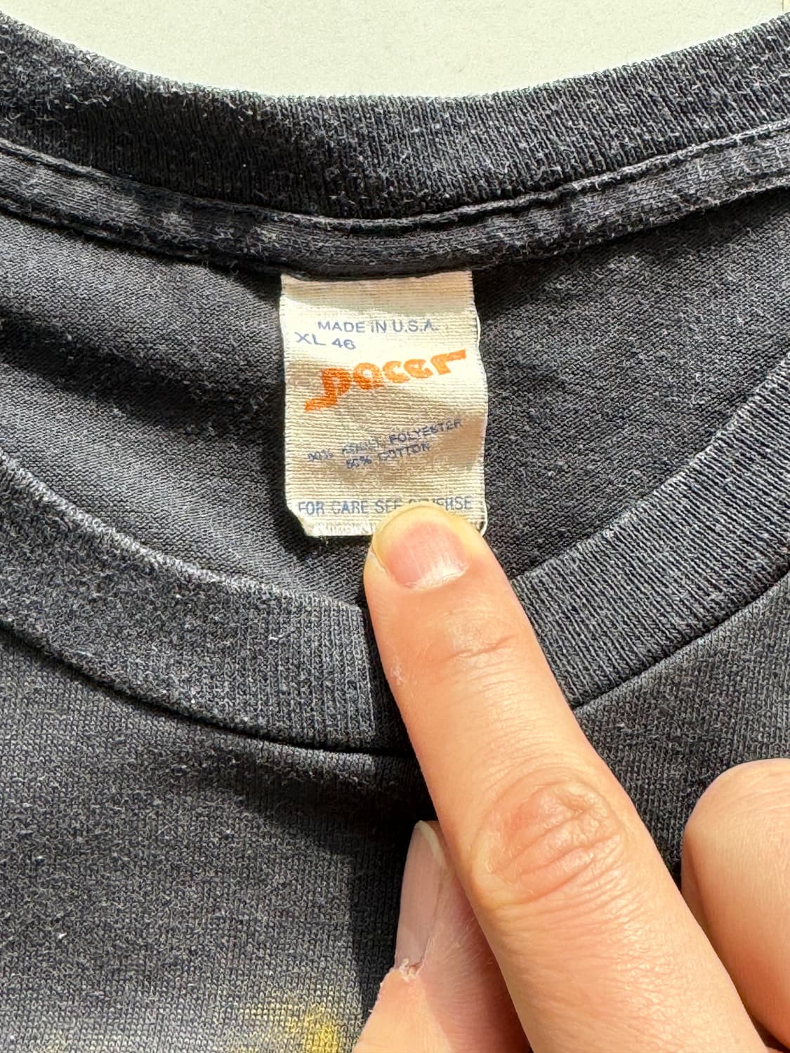 80s Van Halen 5150 투어 vintage T-shirt 상품이미지5