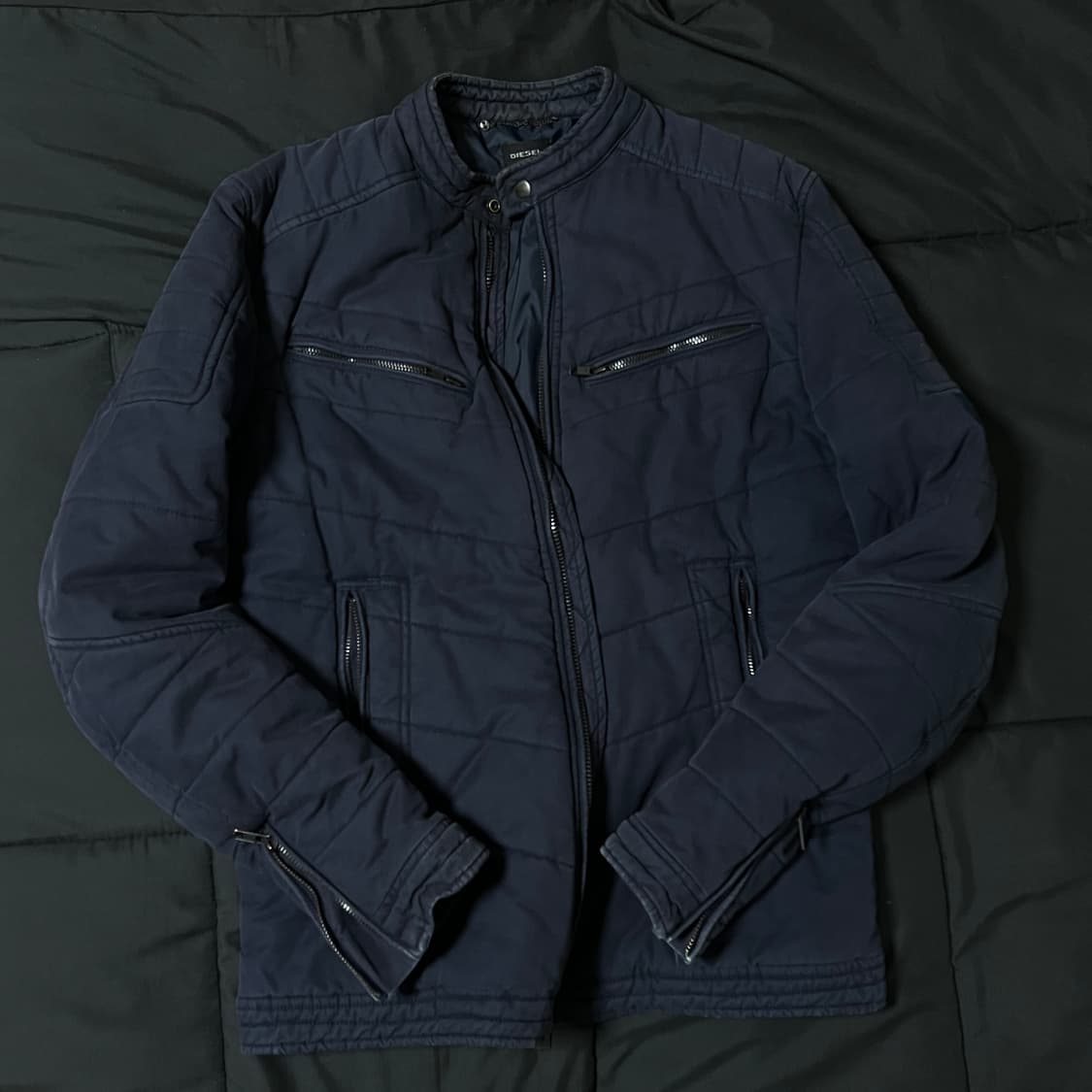 디젤 코튼 워싱 바이커 자켓 상품이미지4