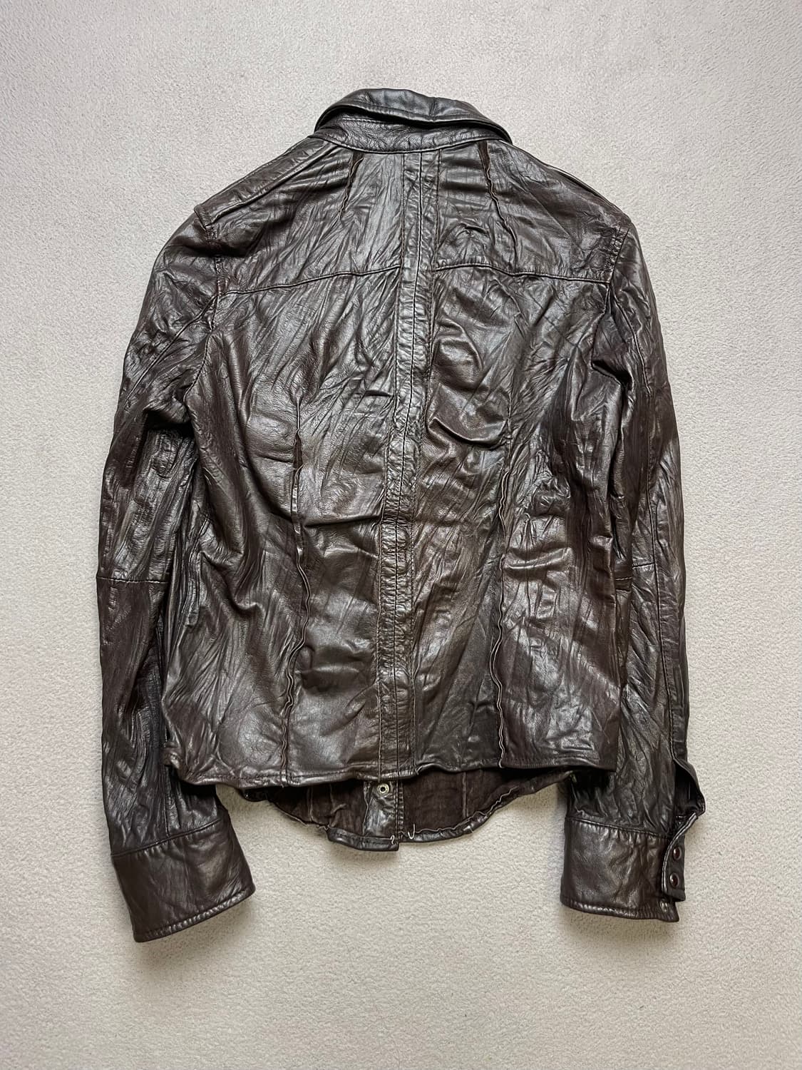 [xs] JUNE 라이더자켓 - 양가죽자켓 상품이미지2