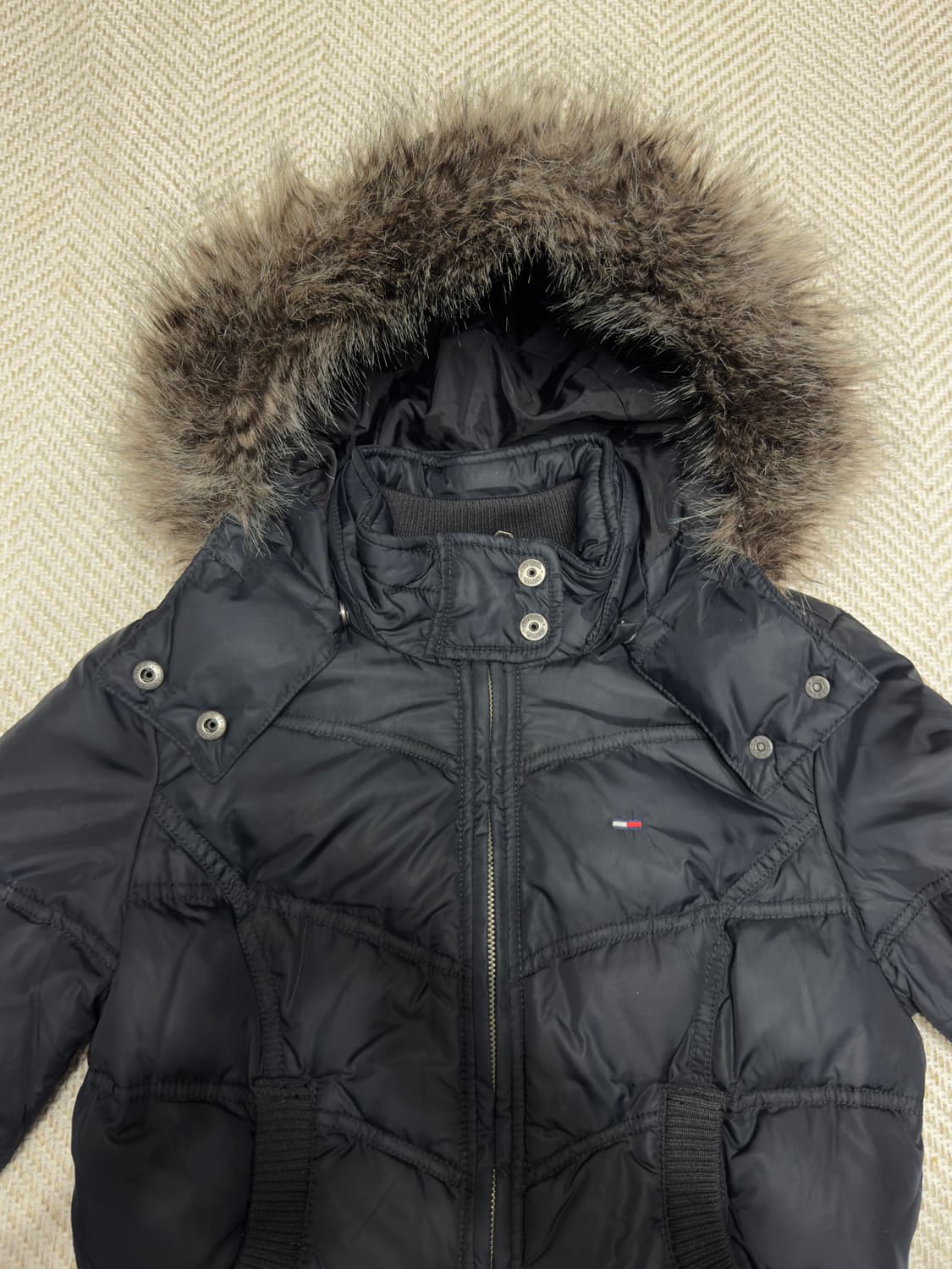 Tommy Hilfiger 타미힐피거 허얇 덕다운 패딩자켓 상품이미지3