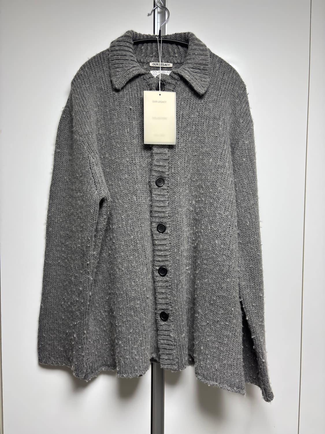 [50] 아워레가시 빅 가디건 펑키 그레이 상품이미지4