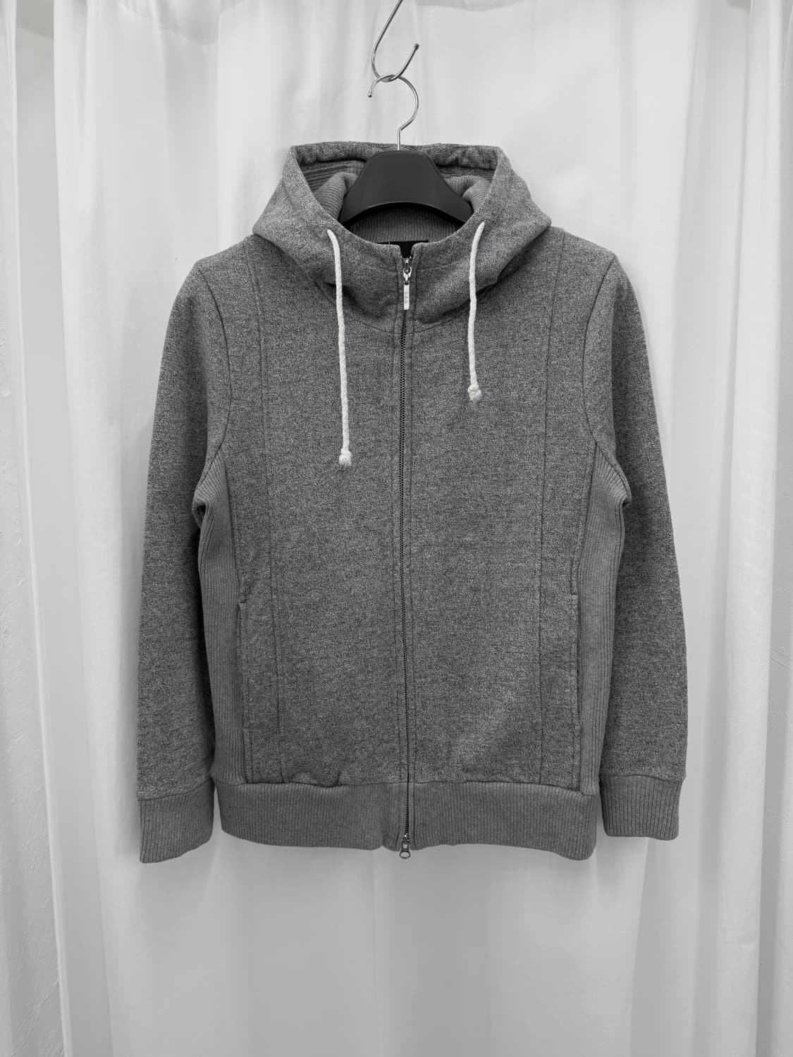 asm 니트 패널 투웨이 후드집업 상품이미지1