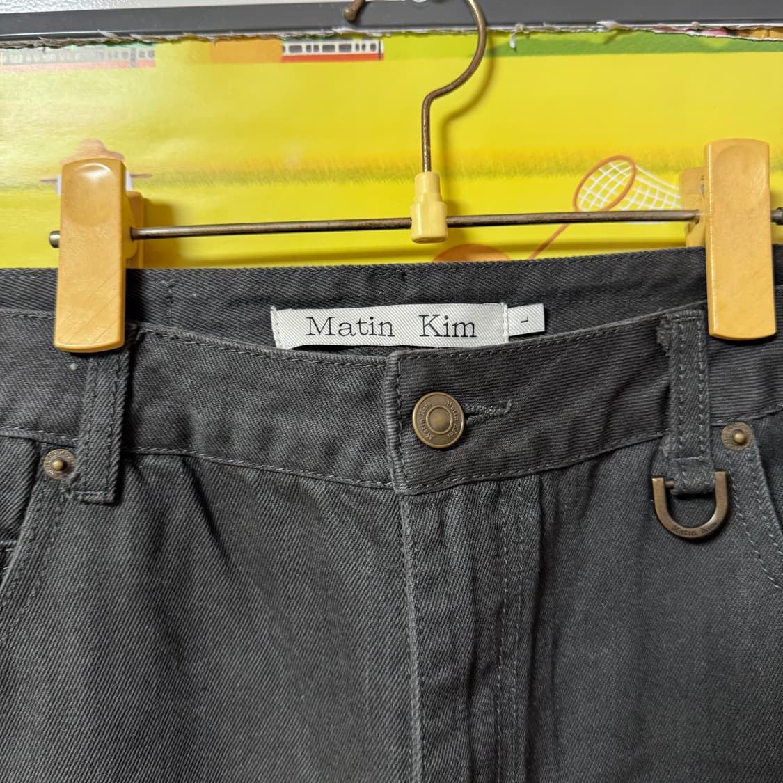 MATIN KIM 차콜 카펜터팬츠 L사이즈 상품이미지2