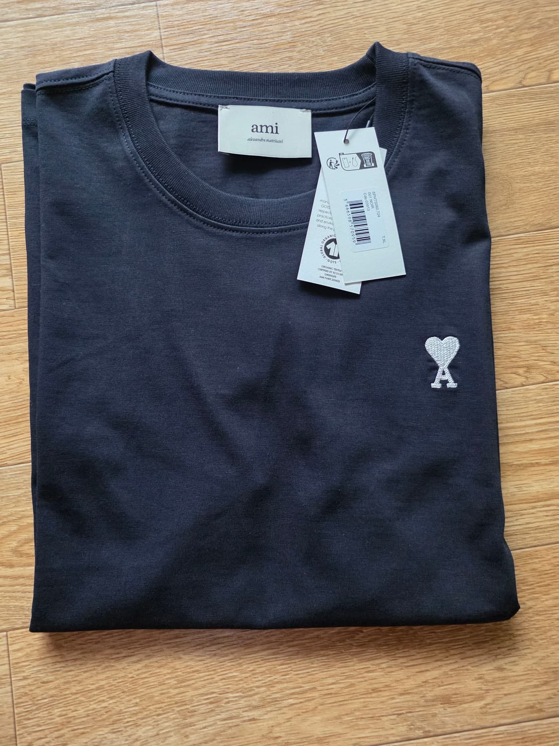 아미 블랙 반팔티 상품이미지3