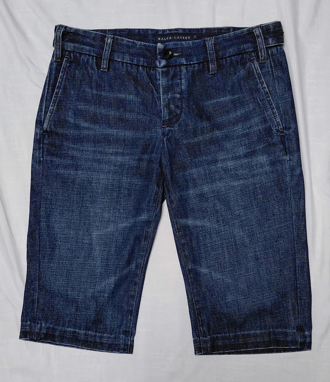 [7] 랄프 로렌 데님 사이드 어저스터 쇼츠 (마린 아카이브 모델) 상품이미지2