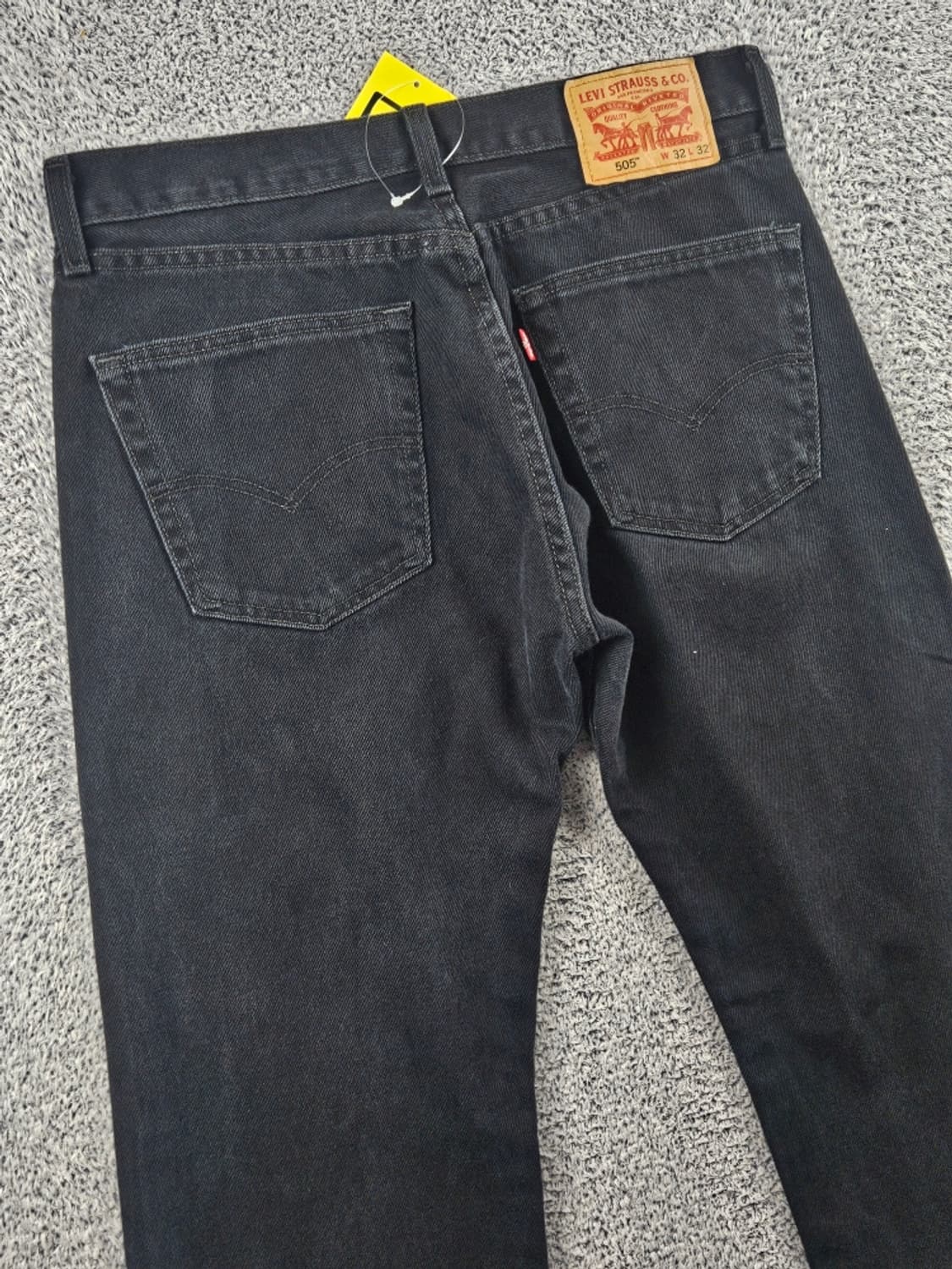 리바이스 505 블랙 데님 진 팬츠 ( 32X32 ) / 11338 상품이미지9
