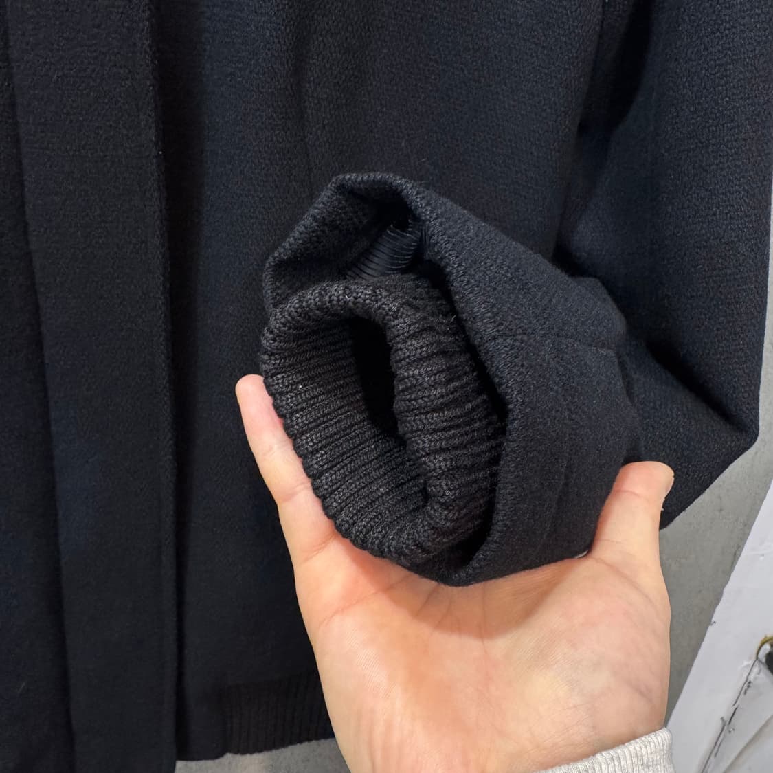 라코스테 울 블루종 후드 자켓 (S)   상품이미지4