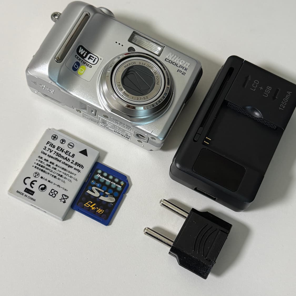 니콘 쿨픽스 P2 (P3) 빈티지 디카 디지털카메라 상품이미지1