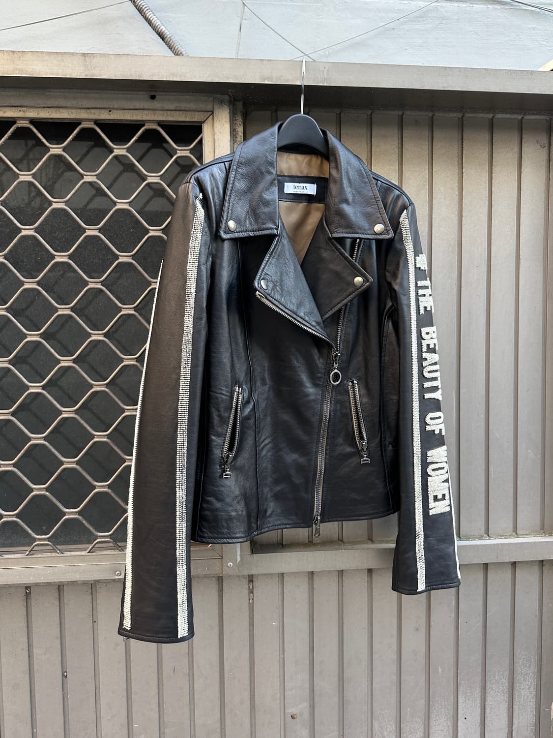 ITALY TENAX vera pelle leather fur arms  상품이미지5