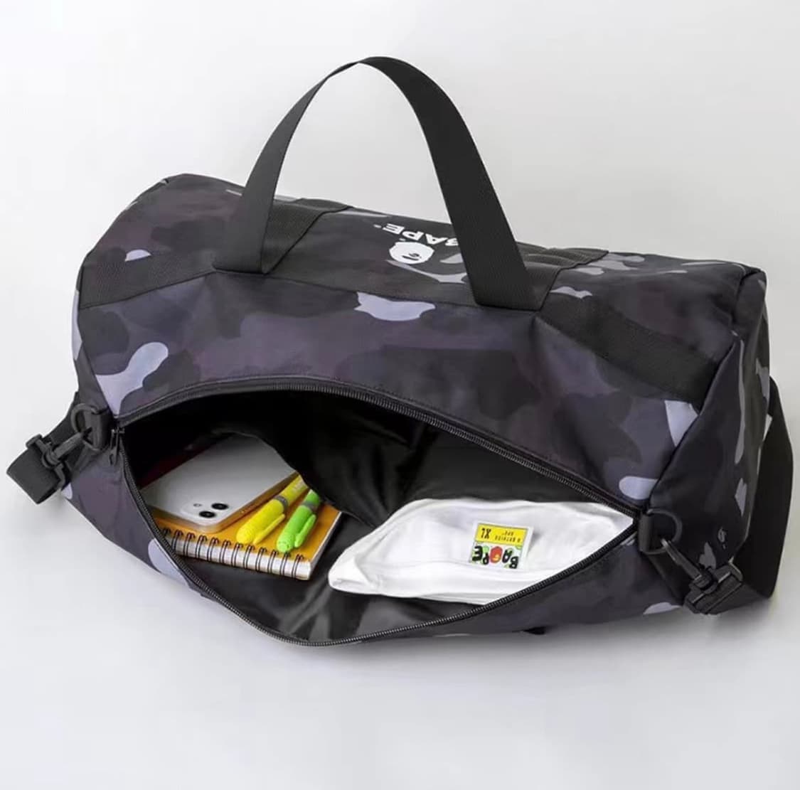 베이프 잡지부록 더플백 크로스백 여행가방 가방 상품이미지4