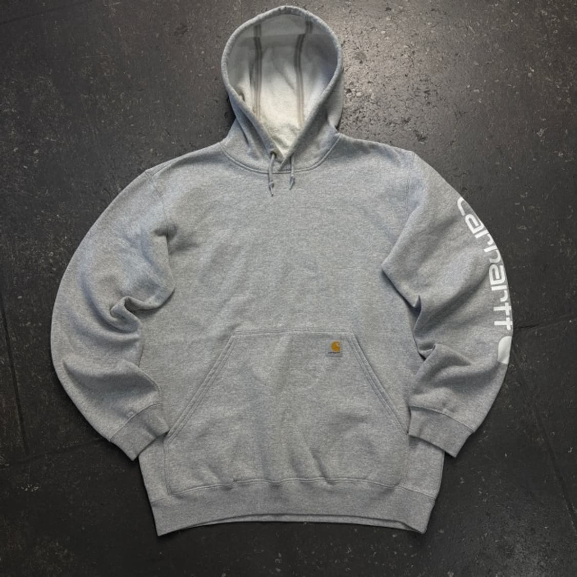 100 칼하트 암 로고 후드티  상품이미지1