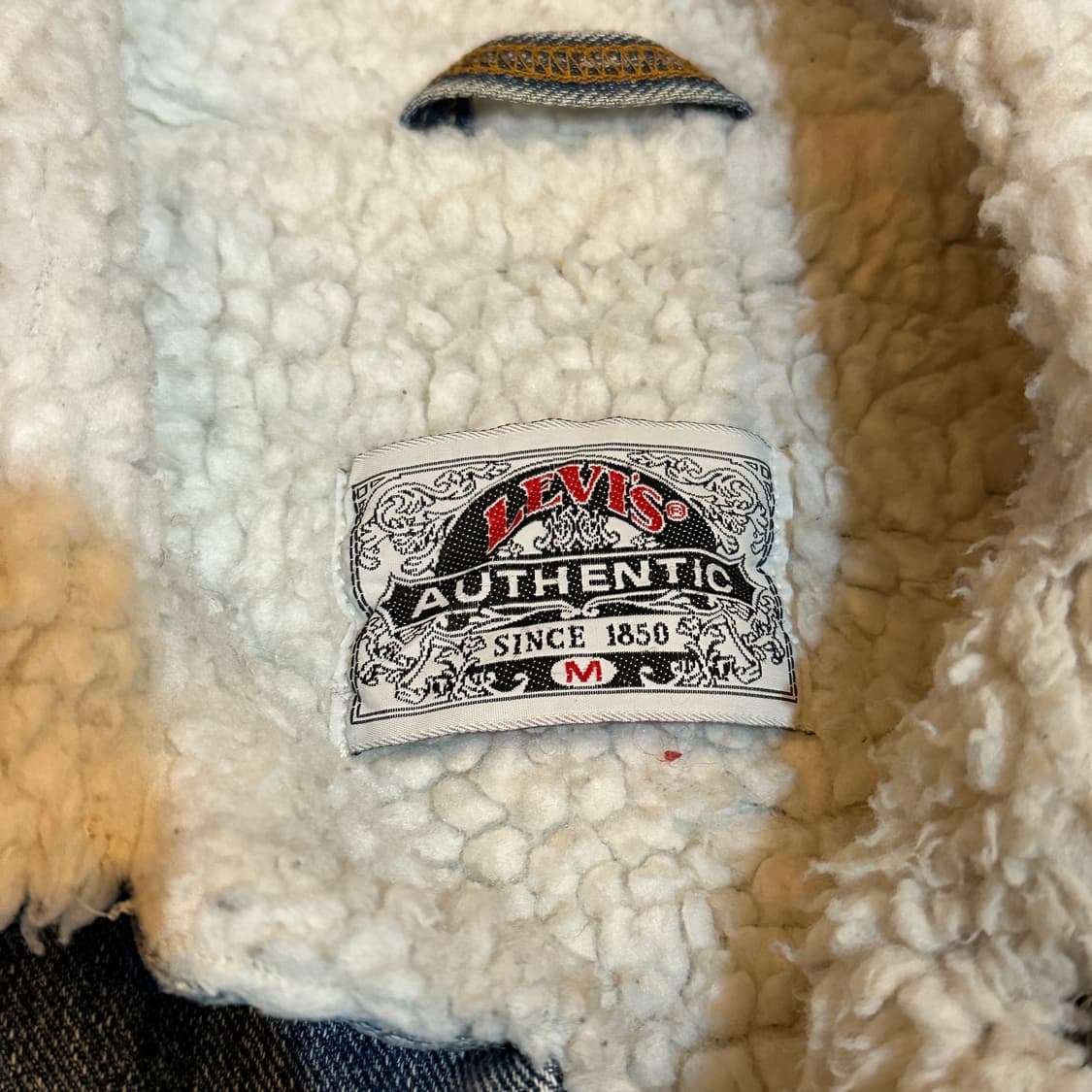 리바이스 90‘s 쉐르파 데님 자켓 커스텀 상품이미지5