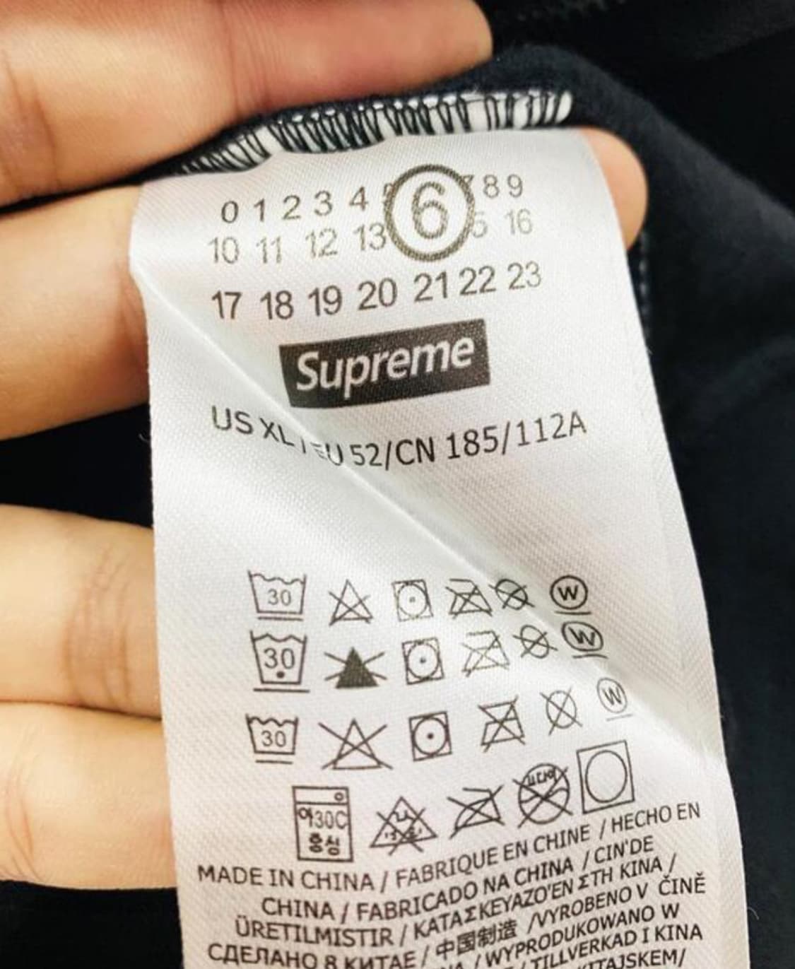 슈프림 x 마르지엘라 후드집업  상품이미지7