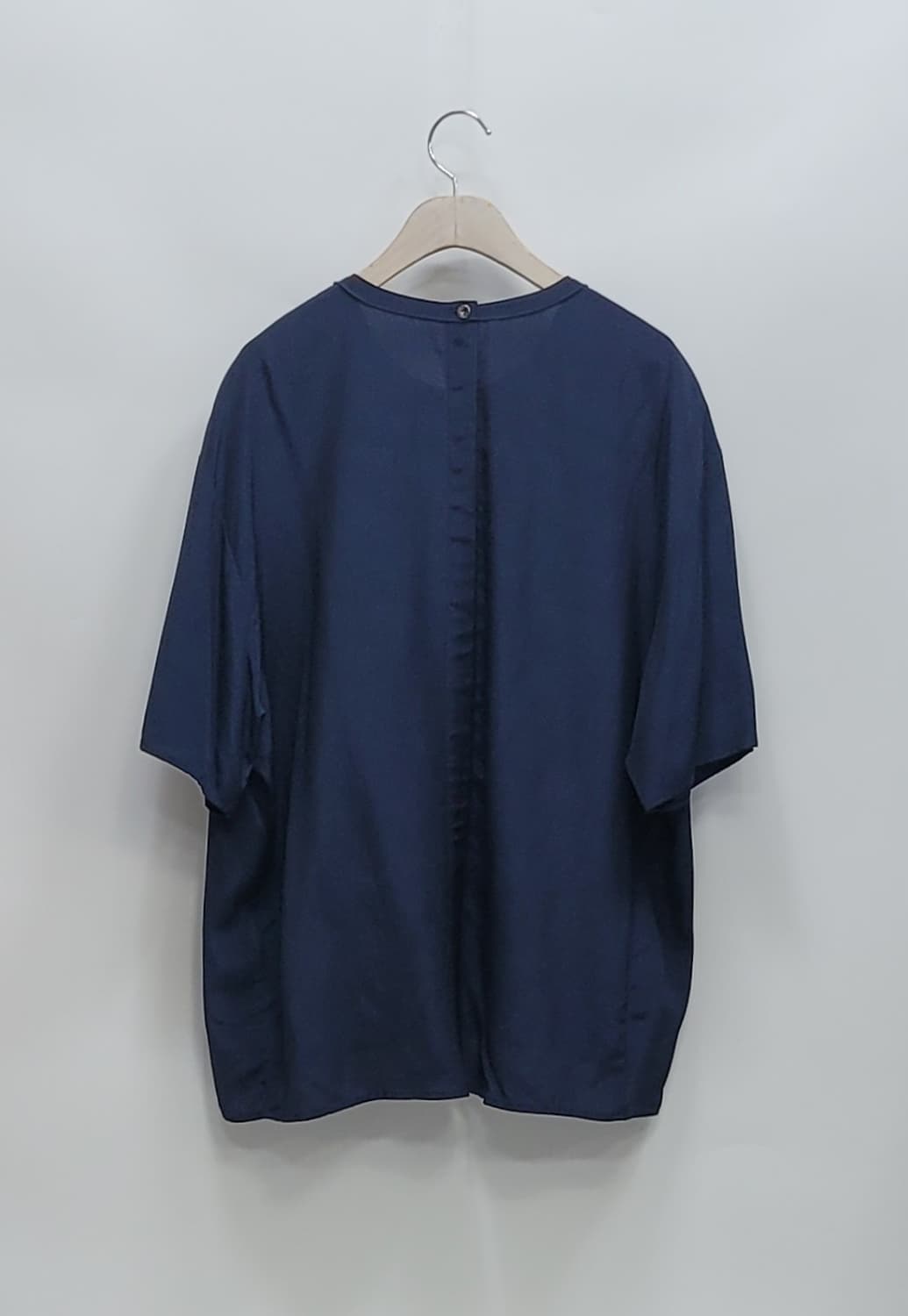 VOV 보브 루즈핏 레이온100%  블라우스 / 여 66 (85) 네이비 상품이미지2