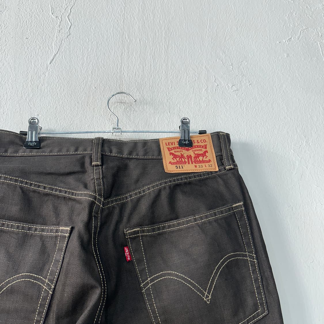 리바이스511 브라운 팬츠 33 상품이미지2