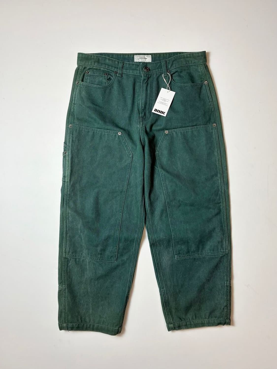 커스텀멜로우 24ss 피그먼트 더블니 팬츠 PN9153 상품이미지1