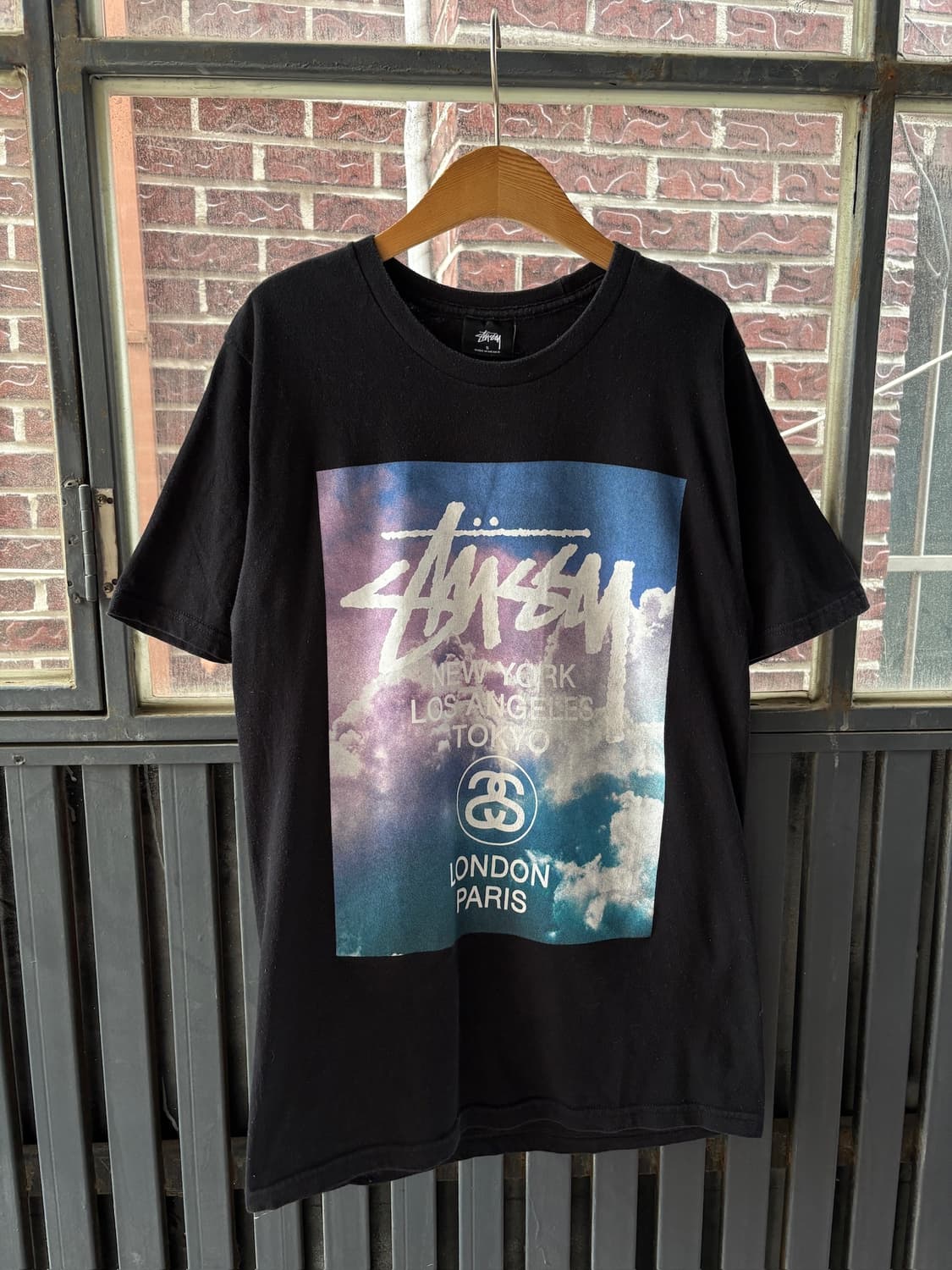 Stussy 스투시 월드투어 클라우드 티 상품이미지1