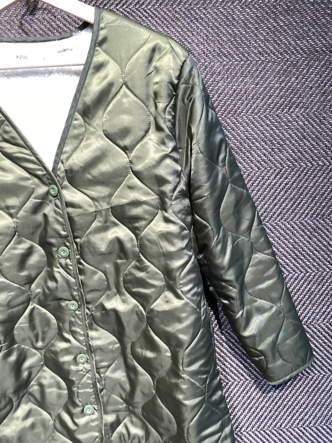 Moussy 퀄팅 경량패딩 상품이미지4