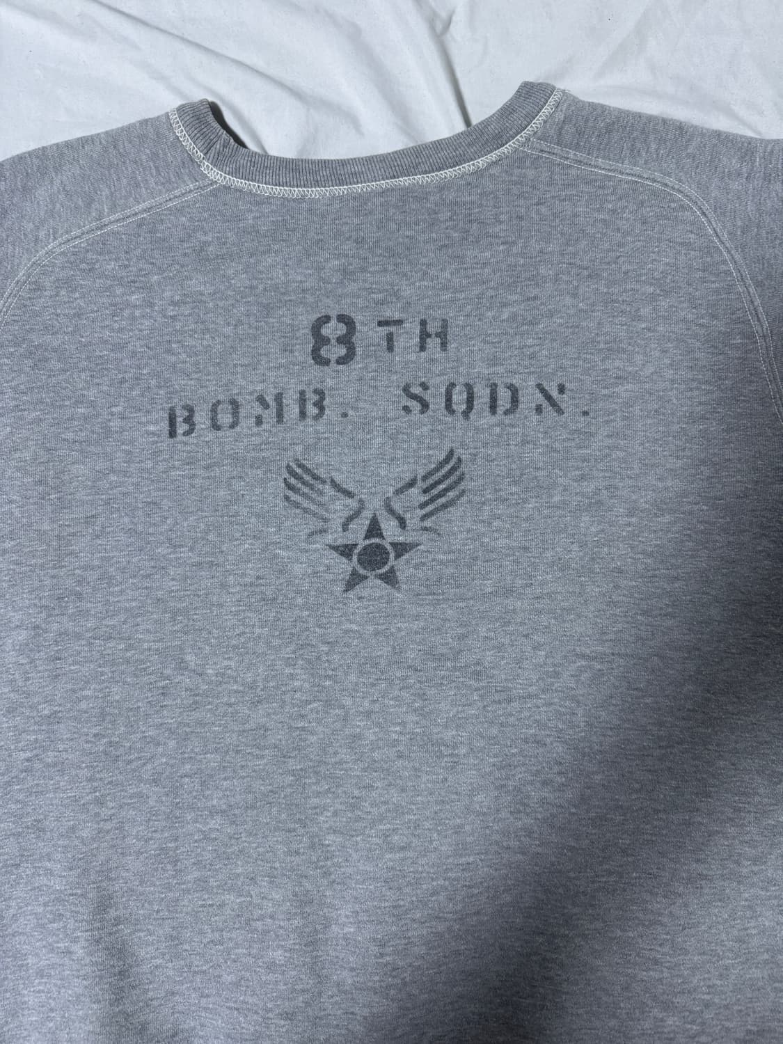 버즈릭슨 usaf 스텐실 프린트 스웨트셔츠 상품이미지4