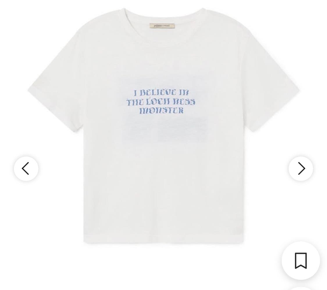 팔로마울 Souvenir Ness 티셔츠 S 상품이미지7