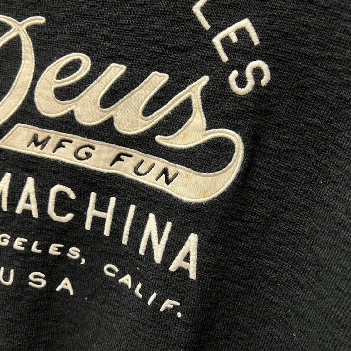 데우스 엑스 마키나 니트 블루종 자켓 XL 상품이미지6