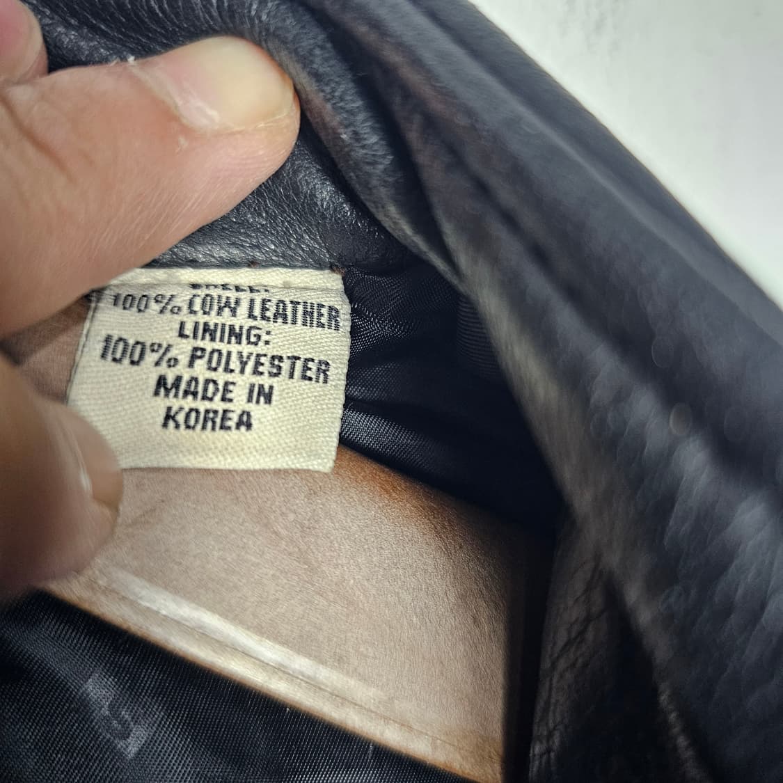 S 리바이스 소가죽 자켓 차이나넥 상품이미지6