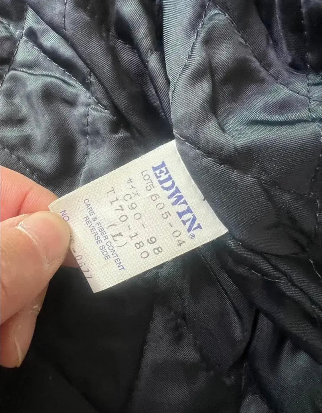 [L]빈티지 에드윈울블루종 상품이미지3