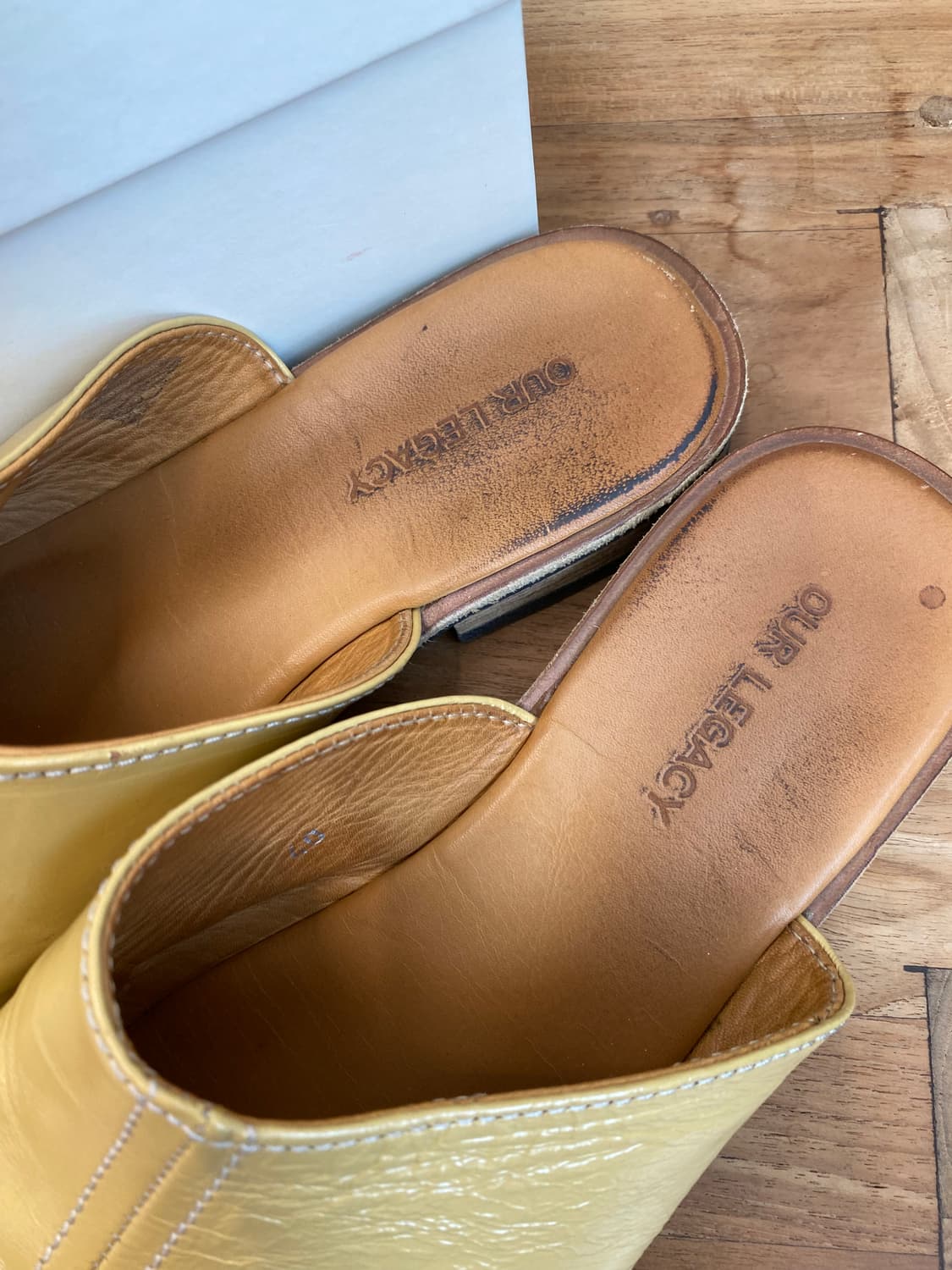 아워레가시 옐로우 뮬 상품이미지5