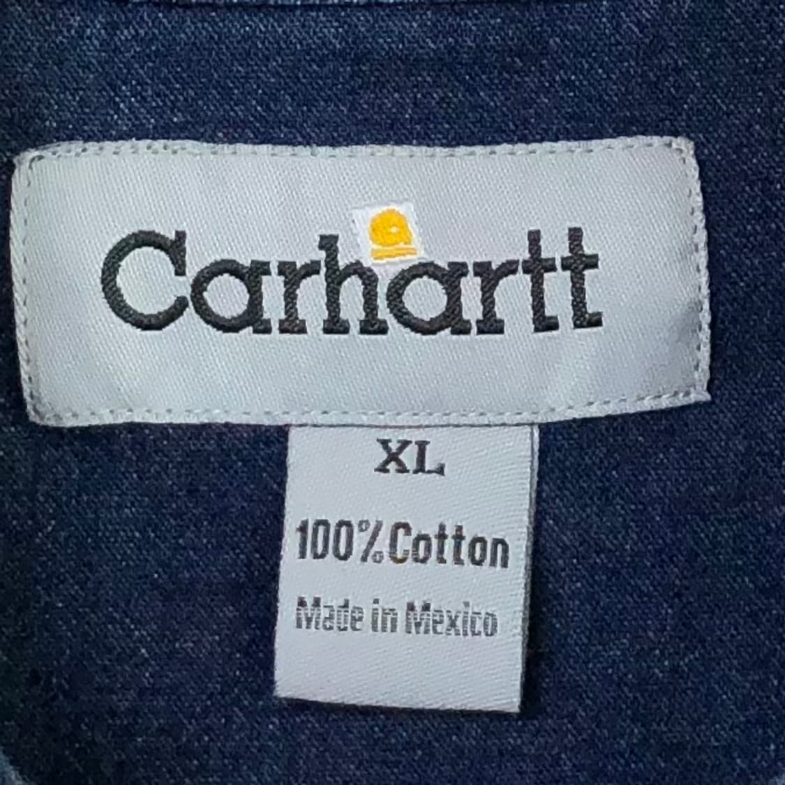 Xxl 칼하트 데님 셔츠 상품이미지3