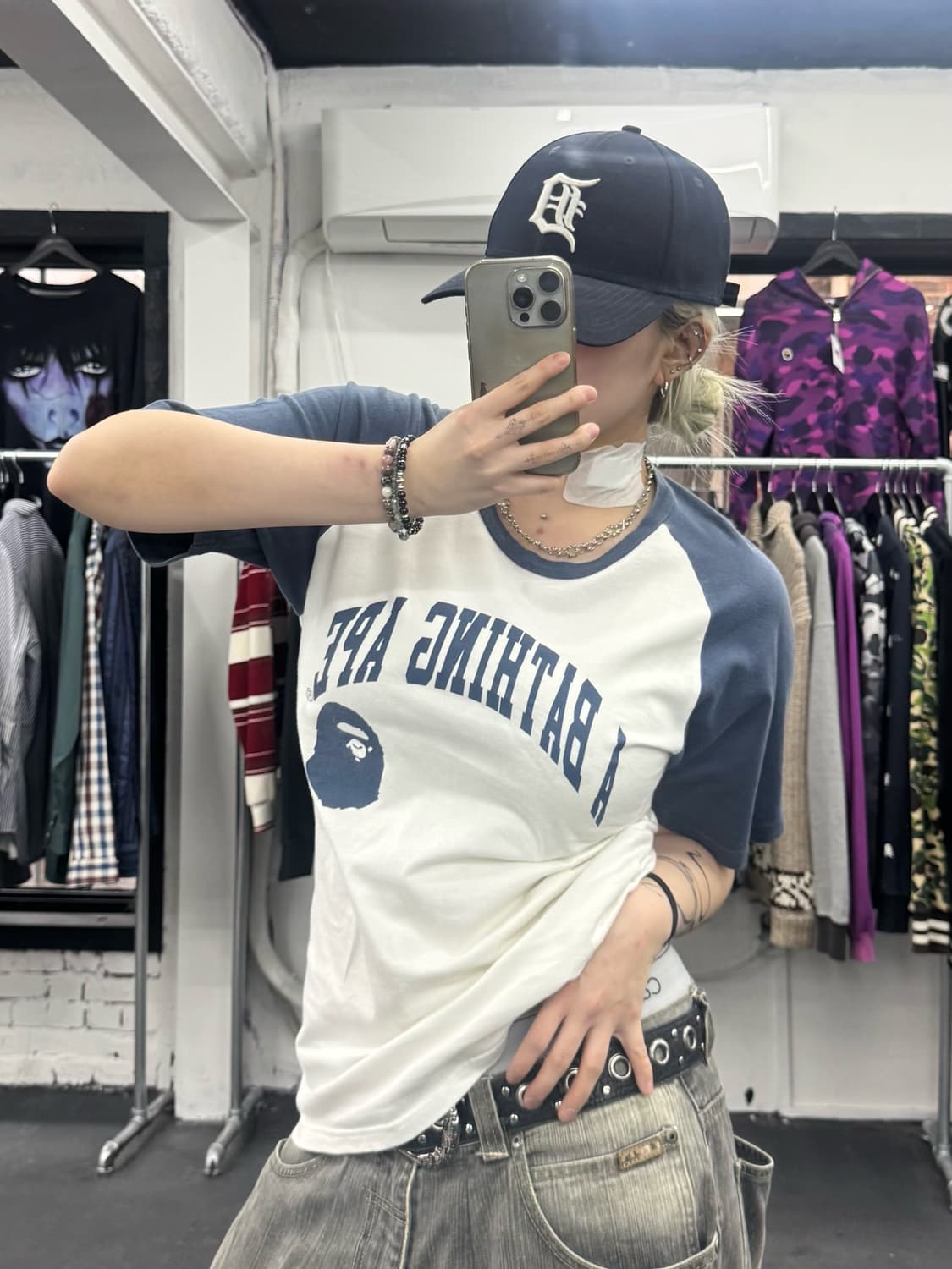 베이프 나그랑 티셔츠 상품이미지6