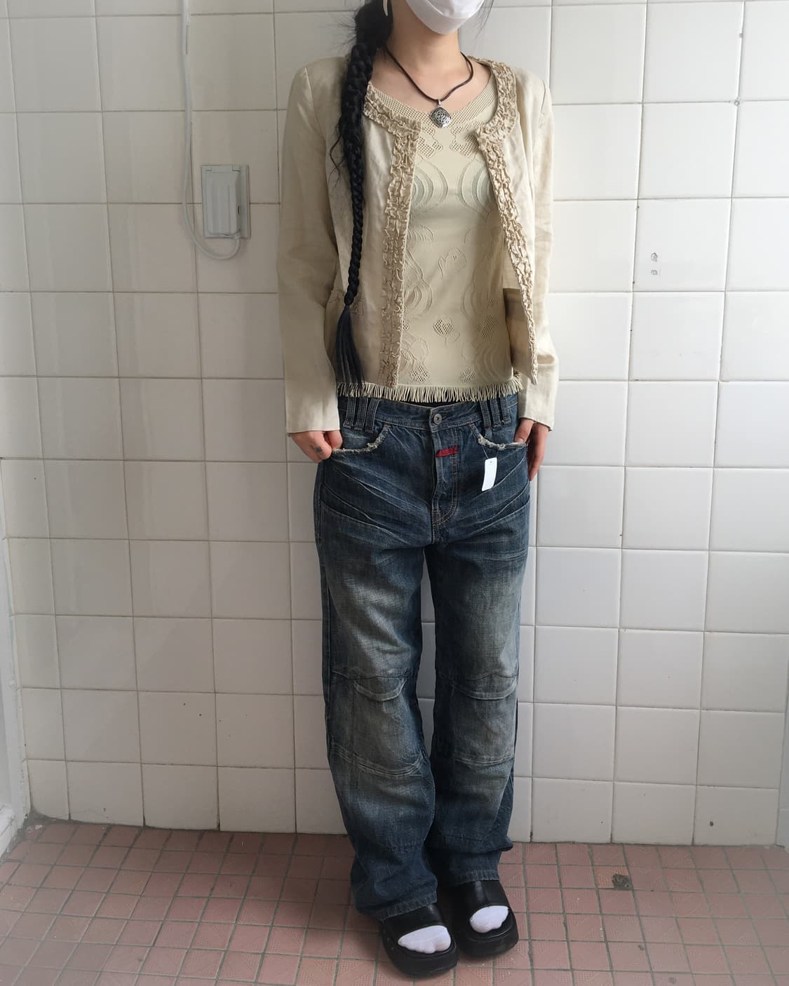 Frill point jacket 상품이미지7