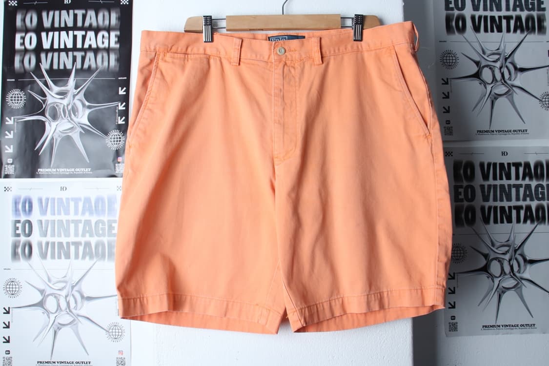 (3XL) 폴로 랄프로렌 반바지 팬츠 빅사이즈 치노 오렌지-P9714 상품이미지2