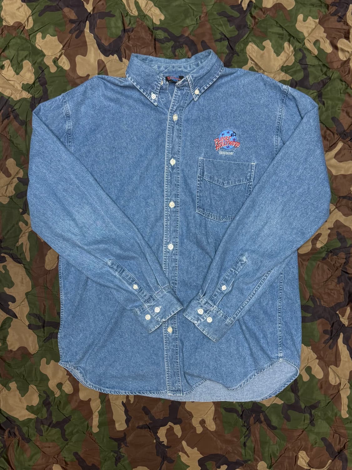 플래닛 할리우드 데님 셔츠 상품이미지1