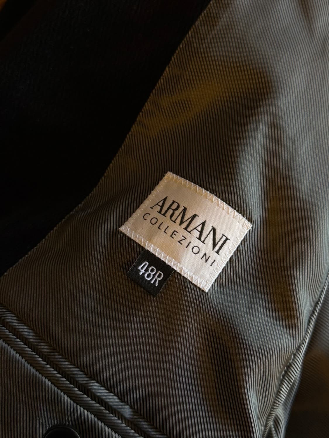 아르마니 꼴레지오니 벨루어 자켓 100 상품이미지4